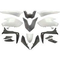 Verkleidungskit TNT 15-Teilig Competition Weiß FüR Yamaha XP T-Max 530 Ccm