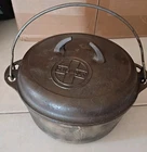 Griswold #7 Tite-Top Dutch oven 1277-Cast Iron READ