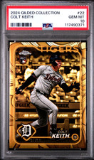 2024 Topps Gilded Collection - Colt Keith #22 /99 (RC) PSA 10 GEM LOW POP