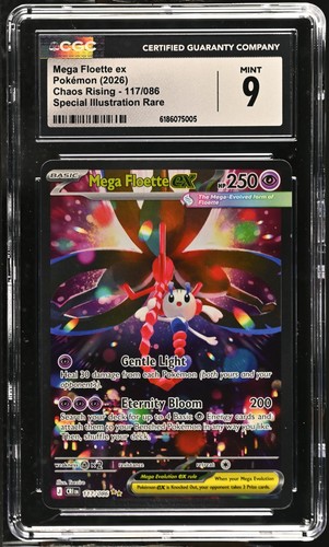 Mega Floette ex graded CGC 9 for sale on eBay