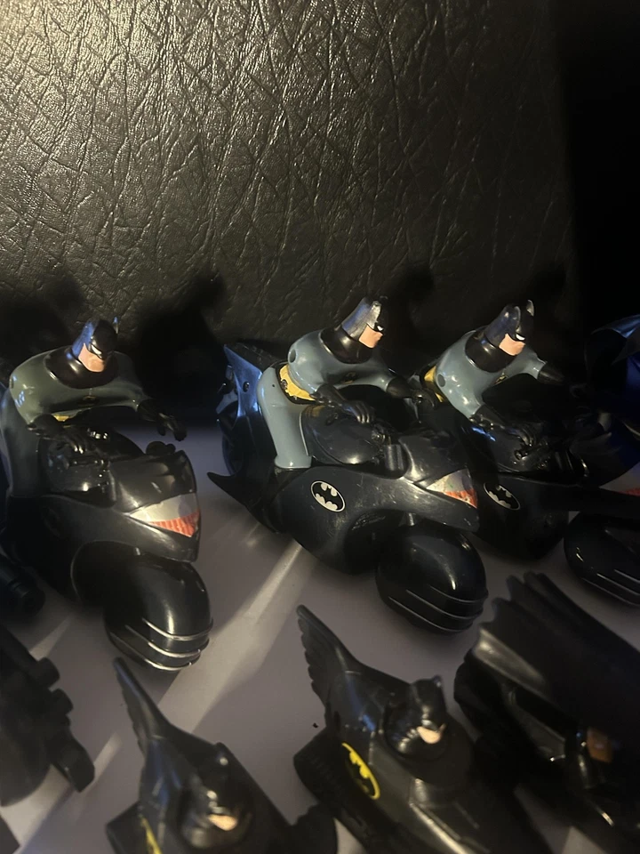 Lote Batimóvil Batman Batimóvil Figuras de Acción de Colección Vehículos Años 90 DC Comics Juguetes Foto 3 de 4