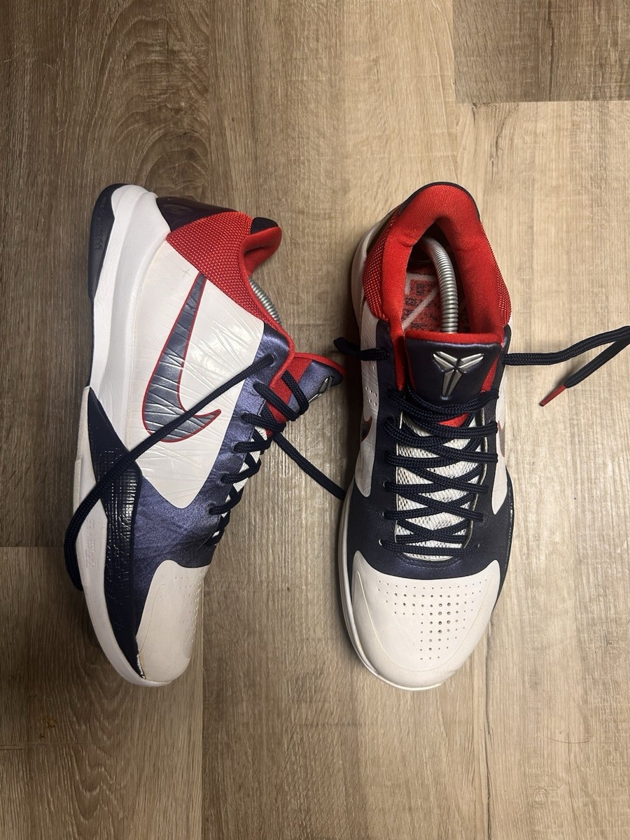 Size 10.5 - Nike Zoom Kobe 5 USA - 386429-103 for sale online | eBay