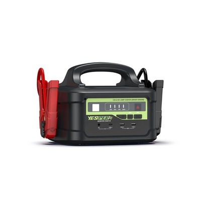 #ad YESPER 6000A Jump Starter with 145W Quick Charge 12V 24V Heavy Duty Truck Ba... $381.03