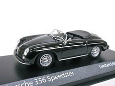 Minichamps 1/43 Porsche 356 Speedster Black 1956 - European Market Only
