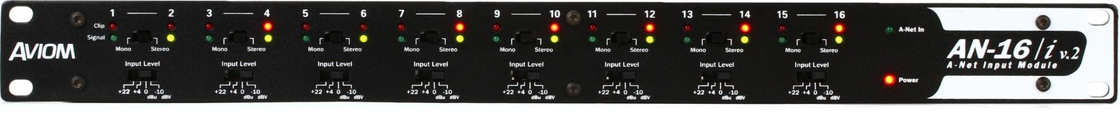 16-канальный модуль ввода Aviom AN-16i v2 224690₽