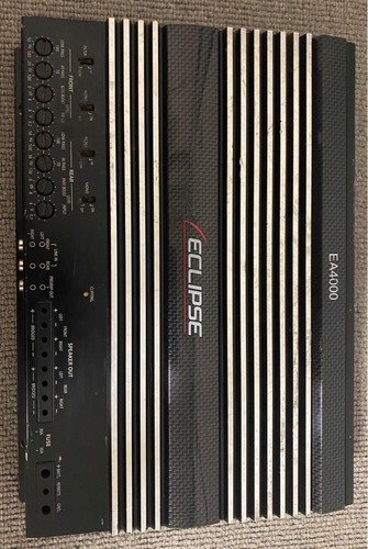 Lot of 4 Car Amplifiers ECLIPSE ALPINE CARROZZERIA BOSCHMANN Untested For Parts - Picture 2 of 20