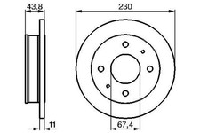 Disque de frein Hyundai ATOS