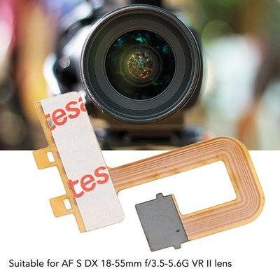 Bayonet Mount Contactor Flex Cable Replacement For AF S DX 18 55mm VR II Len SET