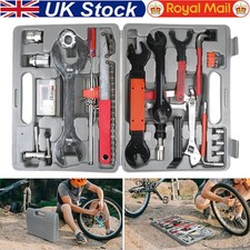 44PCS Bike Tool Kit Maintenance Bicycle Repair Wrench Cycling Screwdriver Set UK