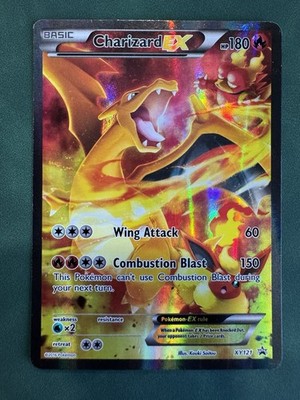 Pokemon TCG Charizard EX XY121 Full Art Black Star Promo Holo Rare 2016
