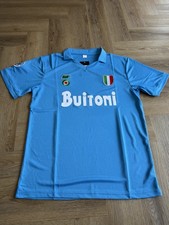 SSC Napoli Buitoni Home Shirt Adults XL Short Sleeve