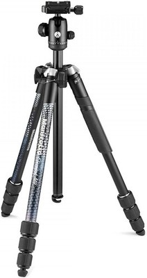 Manfrotto Element MII Aluminium Kamerastativ - Schwarz (MKELMII4BK-BH)