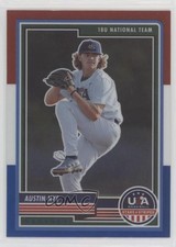 2023 Panini USA Baseball Stars & Stripes Red White Blue Prizm Austin Nye 05ye