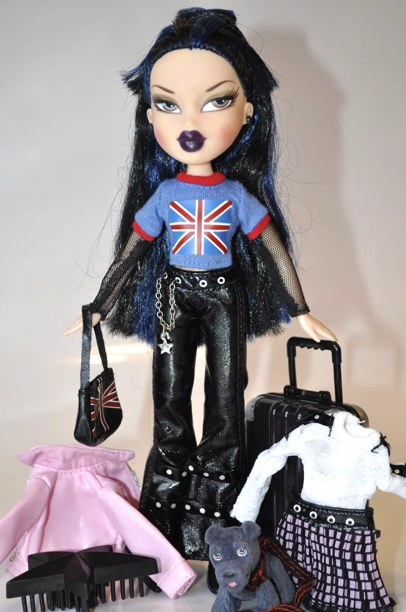 Vintage# BRATZ Pretty N Punk CLOE Doll + Dog RONAN MGAE # DE Vintage# BRATZ Pretty N Punk CLOE Doll + Dog RONAN MGAE # DE