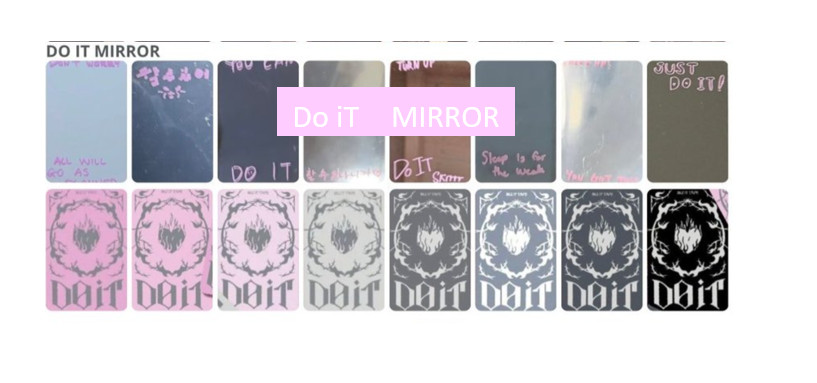 Stray Kids Do it DO Ver mirror A Official Goods
