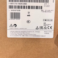 Siemens 6ES7215-1BG40-0XB0 New Sealed 6ES7215-1BG40-0XB0 Module Fast Shipping