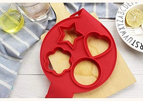 Pfannkuchenform2 PCS Silikon Pancake Form Mikrowelle Backform Eier Wilderer A... - Bild 2 von 4