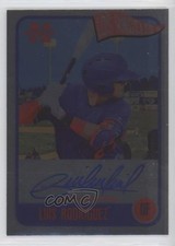 2020 Onyx Nimbus Silver Auto /325 Luis Rodriguez #NALR Auto 07d9