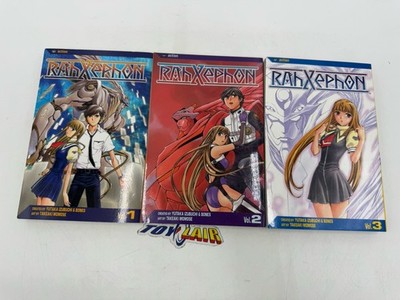 RahXephon Manga Volumes 1 2 3 Complete Set Anime Book Yutaka Izubuchi