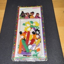 VINTAGE 1993 EXPRESSIONS Plastic Hair Barrettes 14 Pieces