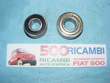 FIAT 500 F/L/R 126 KIT COPPIA CUSCINETTI REVISIONE ALTERNATORE ELETTRICO MOTORE