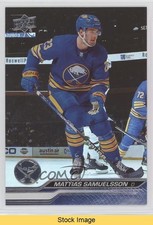 2023-24 Upper Deck Series 1 Silver Foil Mattias Samuelsson #22 READ 12l5