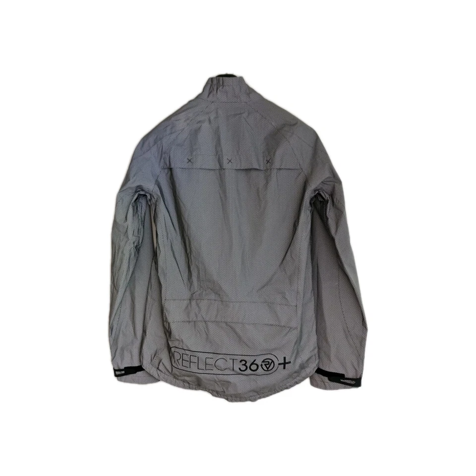 Proviz REFLECT360 Plus Mens Hi Viz Reflective Waterproof Cycling Jacket Grey~XS - Image 3 of 4