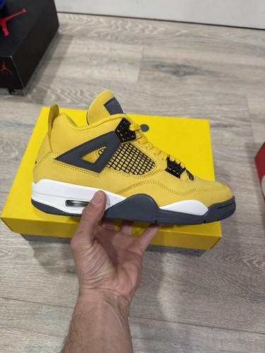 Größe 7,5 - Jordan 4 Retro Mid Lightning Ct8527700 9,5/10 Zustand - Bild 2 von 7