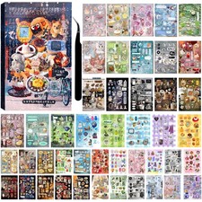 800Pcs Cute Scrapbook Stickers Travel Japanese Sticker Book for Adult Kawaii ...