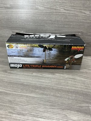 Mojo Triple Whammy Duck Decoy Waterfowl Hunting with Ripple Effect HW2557