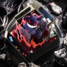 Pokemon Resin Keycap 3d Translucent For Mechanical Keyboard