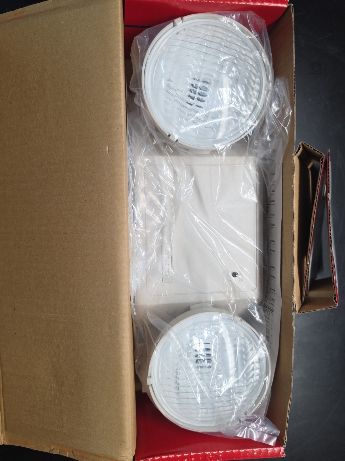 NEW Cooper Sure-Lites CC2 Polycarbonate Exit/ Emergency Lighting 120/277v White