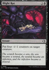 BLIGHT ROT 89 Common Lorwyn Eclipsed Magic: The Gathering Near Mint