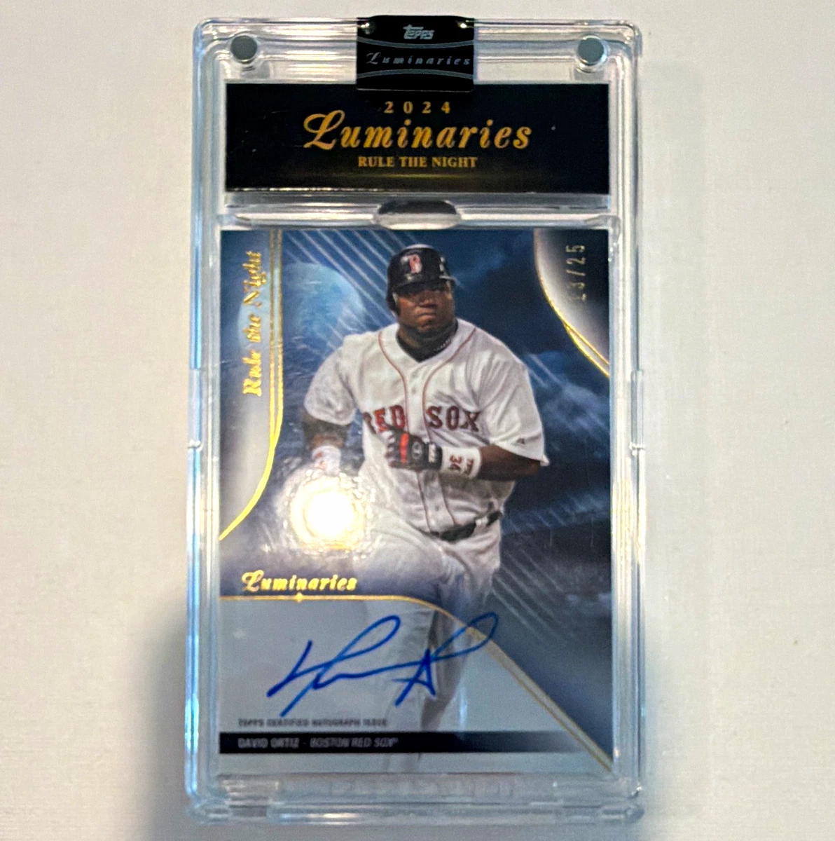 25+ David Ortiz Boston Red Sox Baseball Sports Autographed Trading