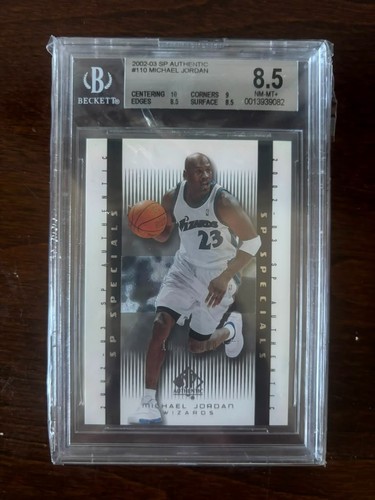Michael Jordan [Limited] #110 2002 SP Authentic card