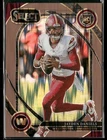2024 Panini Select Football Jayden Daniels Copper Shock Prizm RC /299 #217