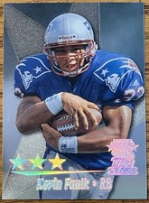 Kevin Faulk 1999 Topps Stars 3 Star Rookie Card #28 NE Patriots NFL RC Free Ship