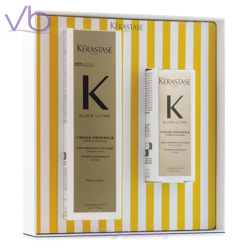 KERASTASE Elixir Ultime Spring Set Caja Regalo | Ritual para Cabello Opaco y Todo Tipo Foto 3 de 4