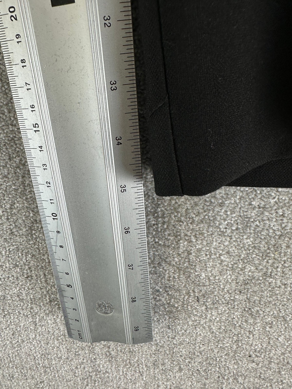 Mango Trousers Womens Size UK 10 Black Wide Leg Stylish Smart Formal Tailored thumbnail 7