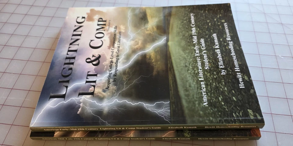 LIGHTNING LIT & COMP: AMERICAN LIT EARLY-MID 19TH & MID-LATE 19TH Kamath - Image 2 of 4