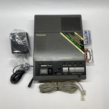 Panasonic Easa-Phone KX-T5100 Dual Micro Cassette  Answering System Voice Japan