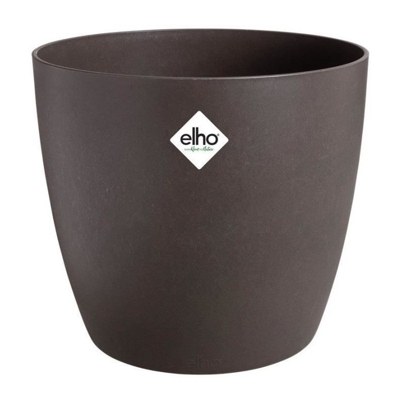 Pots de fleur rond ELHO The Coffee Collection pour sublimer votre deco de salon de balcon