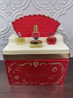 Victoria Secret perfume victoria encounter rapture Second Skin mini Parfum Set
