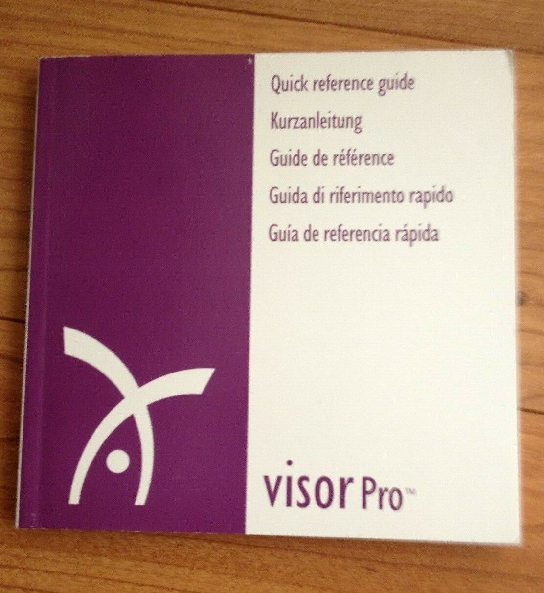 Vpro Quick Reference Guide Handspring Visor Pro Quick Reference Guide Documentation Manual | eBay