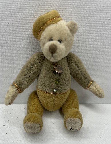 Künstlerteddybär Miniaturbär signiert Bär MG 5-fach gelenkig - Bild 1 von 7