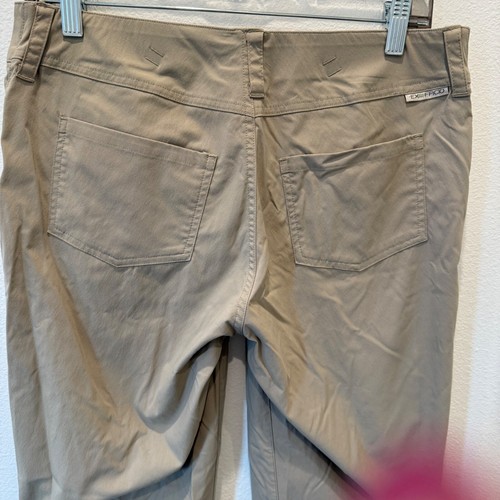 Exofficio Venture Pants Womens Size 6 Khaki Mid Rise Hiking Outdoors Golf - Picture 7 of 15