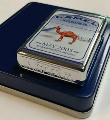 ちーたん出品 CAMEL ZIPPO CZ #673 FOR RJR SALES FORCE 2005 Turkish Silver