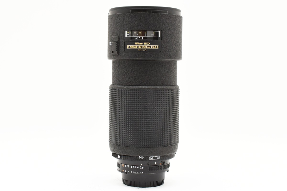 NIKON ニコン AF NIKKOR 80-200mm F2.8 ED ケース Nikon ED AF NIKKOR 80-200mm f/2.8 Lens with Nikon Case CL-43