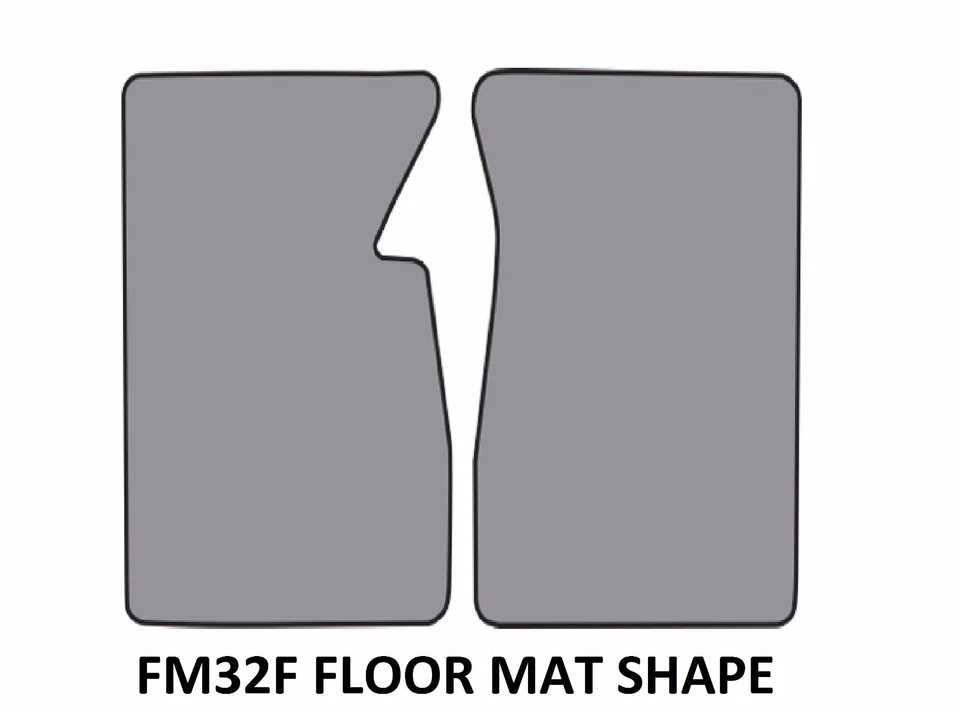 Alfombrillas bordadas para camioneta Dodge 1971-73 80/20 bucle D100 W100 camioneta Foto 3 de 3