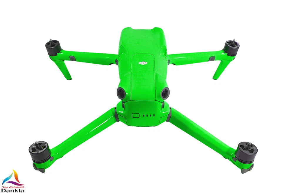 DJI Air 3s - Skin - Design: Neon Grün + 3x Akku + DJI RC2 / RC-N3 -Folie - Bild 3 von 4